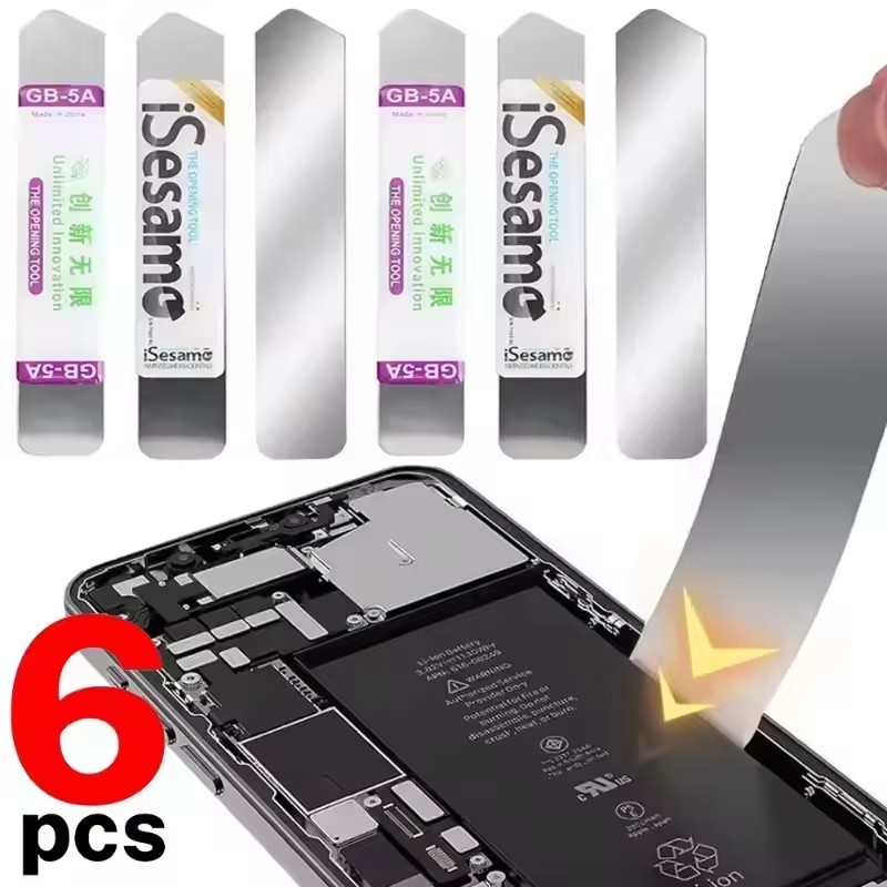 1-6 adet Metal düz yumuşak bıç - Phone Opening Tool incelemesi ve fiyatı